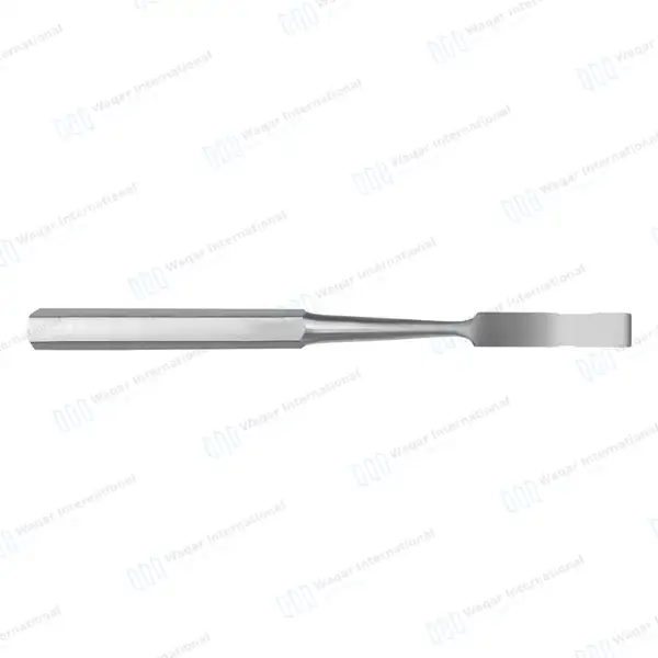 Hibbs Chisel 9″ (22.9cm) Straight 3/8″ (0.95cm) Wide Blade - orthopedic instruments manufactured by Waqar International, Sialkot - view 4