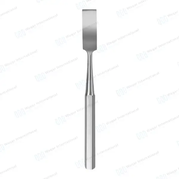Hibbs Chisel 9″ (22.9cm) Straight 7/8″ (2.2cm) Wide Blade - orthopedic instruments manufactured by Waqar International, Sialkot - view 3