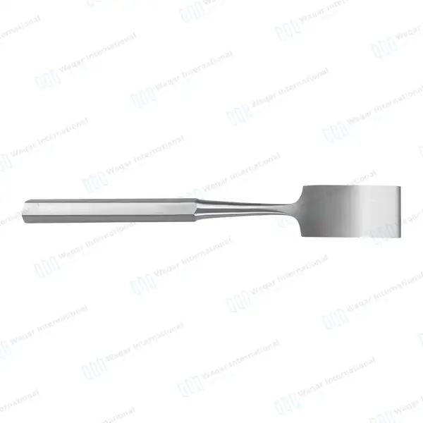Hibbs Chisel 9″ (22.9cm) Straight 1 1/4″ (3.2cm) Wide Blade - orthopedic instruments manufactured by Waqar International, Sialkot - view 4
