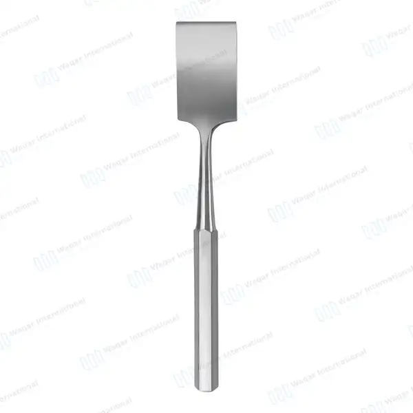 Hibbs Chisel 9″ (22.9cm) Straight 1 1/2″ (3.8cm) Wide Blade - orthopedic instruments manufactured by Waqar International, Sialkot - view 3