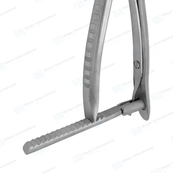 Inge Lamina Spreader 6″ Jaws Open to 1 1/8″ with Teeth - surgical instruments manufactured by Waqar International, Sialkot - view 6