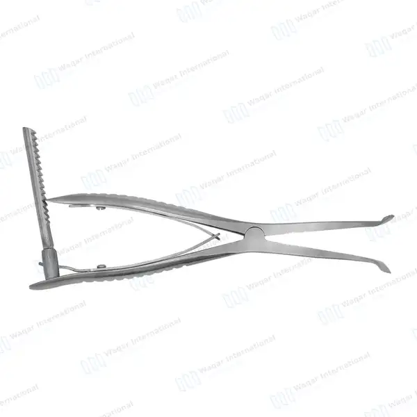 Inge Lamina Spreader 6″ Jaws Open to 1 1/8″ with Teeth - surgical instruments manufactured by Waqar International, Sialkot - view 8