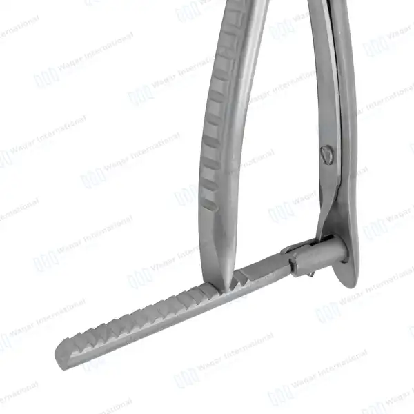 Inge Lamina Spreader 9.5″ Jaws Open to 1 3/4″ with Teeth - surgical instruments manufactured by Waqar International, Sialkot - view 6
