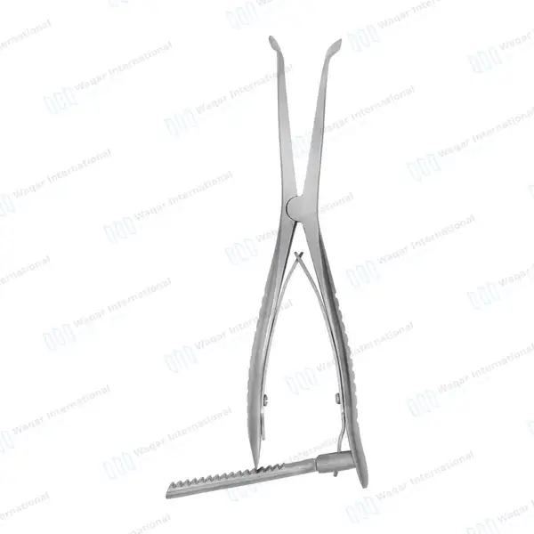 Inge Lamina Spreader 6″ Jaws Open to 1 1/8″ Without Teeth - surgical instruments manufactured by Waqar International, Sialkot - view 7