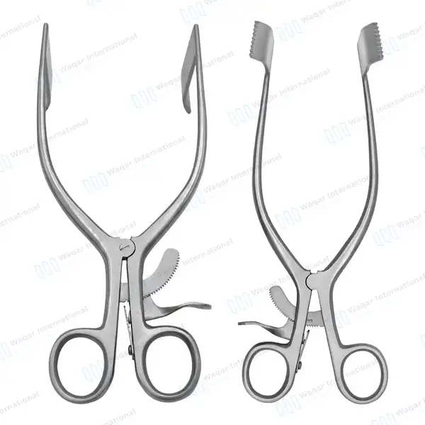 Meyerding Self-Retaining Laminectomy Retractor 1.9 X 6.1cm Blade 3.75″ Spread - surgical instruments manufactured by Waqar International, Sialkot - view 6