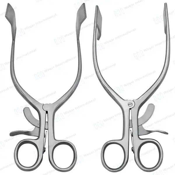 Meyerding Self-Retaining Laminectomy Retractor 2.5 X 4.4cm Blade 3.75″ Spread - surgical instruments manufactured by Waqar International, Sialkot - view 5