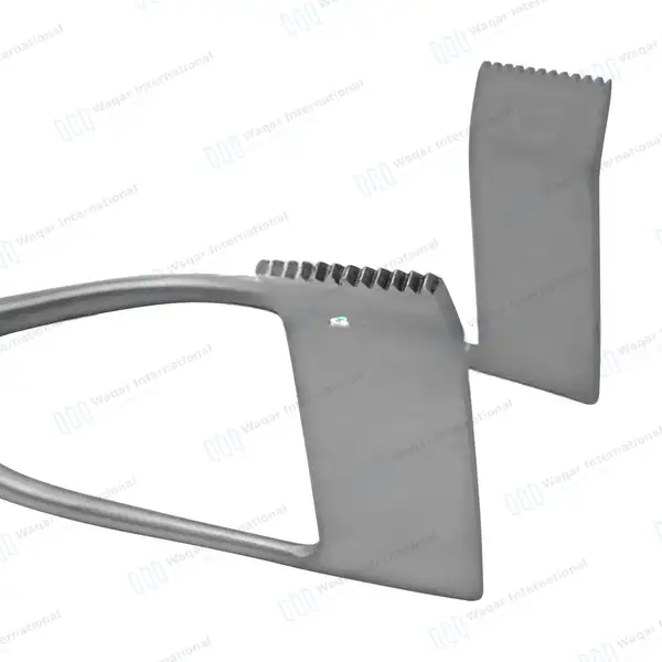 Meyerding Self-Retaining Laminectomy Retractor 2.5 X 6.1cm Blade 3.75″ Spread - surgical instruments manufactured by Waqar International, Sialkot - view 4