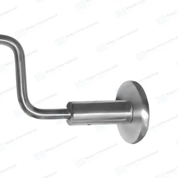 Hudson Brace 11″ (27.9cm) with Improved Snap-Lock Chuck - surgical instruments manufactured by Waqar International, Sialkot - view 5
