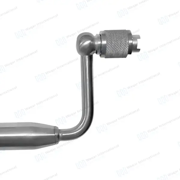 Hudson Brace 11″ (27.9cm) with Improved Snap-Lock Chuck - surgical instruments manufactured by Waqar International, Sialkot - view 6