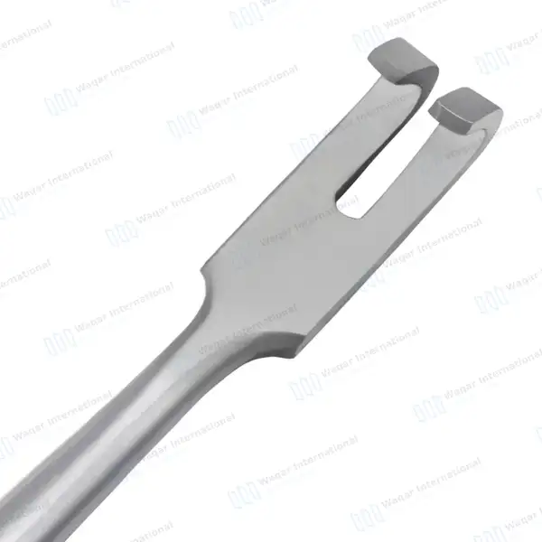 Volkman Retractor 8.5″ Ring Handle with 2 Blunt Prongs - surgical instruments manufactured by Waqar International, Sialkot - view 5