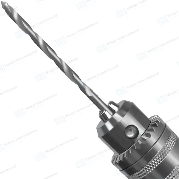 Ralks Hand Drill 6″ Cannulated Chuck 1/4″ Orthopedic Instrument - orthopedic instruments manufactured by Waqar International, Sialkot - view 4