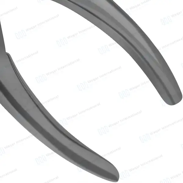 Side Cutter Parallel Action Plier 4.5″ (11.4cm) Serrated Jaws - surgical instruments manufactured by Waqar International, Sialkot - view 8