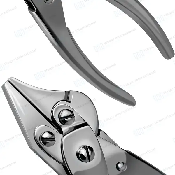 Side Cutter Parallel Action Plier 4.5″ (11.4cm) Serrated Jaws - surgical instruments manufactured by Waqar International, Sialkot - view 9