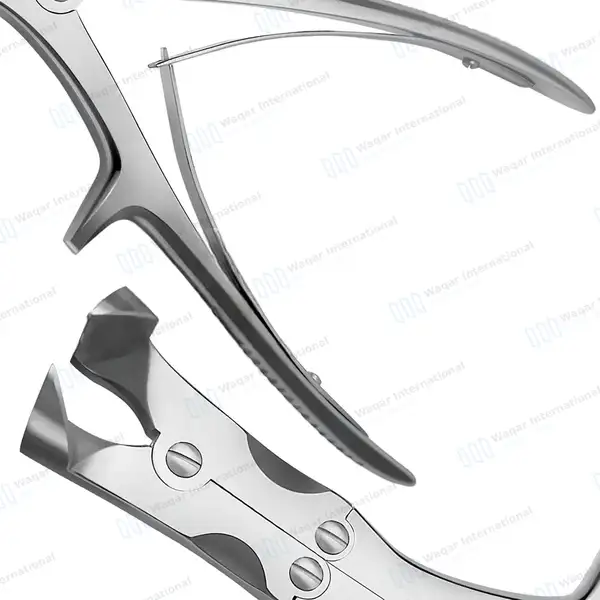 LISTON-STILLE Bone Cutting Forceps 10.5″ Double Action 90 Degree Angled Jaws - orthopedic instruments manufactured by Waqar International, Sialkot - view 6