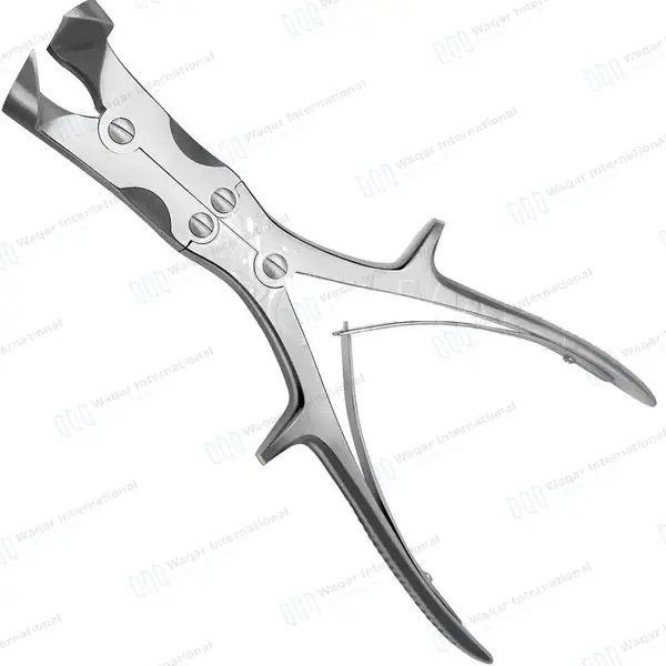 LISTON-STILLE Bone Cutting Forceps 10.5″ Double Action 90 Degree Angled Jaws - orthopedic instruments manufactured by Waqar International, Sialkot - view 7