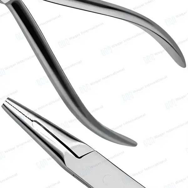 Pin Puller Pliers 5.5″ (14cm) with Groove Serrated Jaws - surgical instruments manufactured by Waqar International, Sialkot - view 8