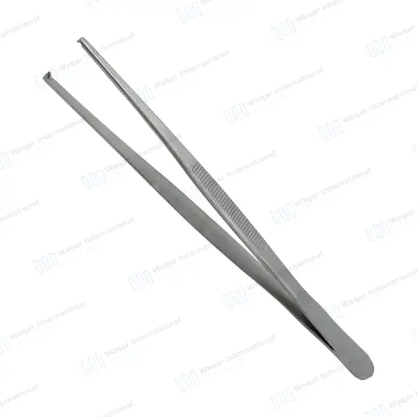 5 Thumb Tissue Forceps Set 1×2 Teeth 4.5″, 5″, 5.5″, 6″ & 8″ - surgical instruments manufactured by Waqar International, Sialkot - view 2