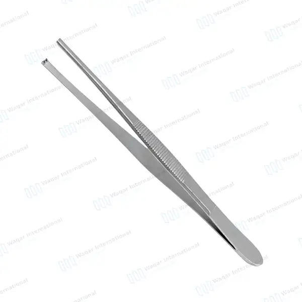 Thumb Tissue Forceps 2×3 Teeth 6″ - surgical instruments manufactured by Waqar International, Sialkot - view 2