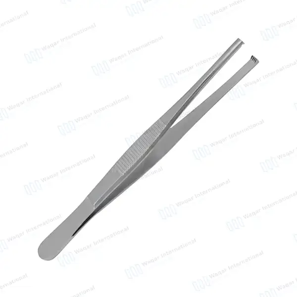 Thumb Tissue Forceps 4×5 Teeth 5.5″ - surgical instruments manufactured by Waqar International, Sialkot - view 7