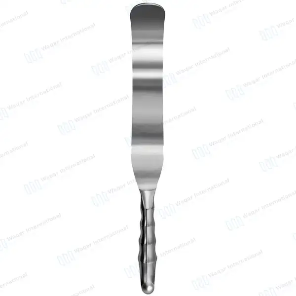 Deaver Retractor 1.5″x12″ with Hollow Grip Handle - surgical instruments manufactured by Waqar International, Sialkot - view 8