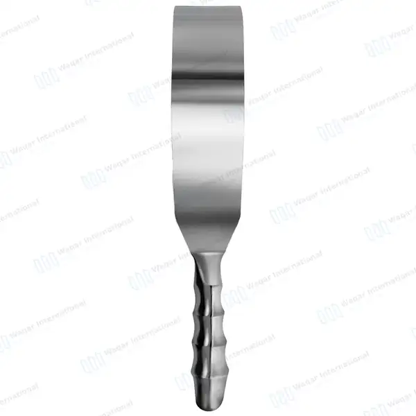 Deaver Retractor 2.5″x12″ with Hollow Grip Handle - surgical instruments manufactured by Waqar International, Sialkot - view 6