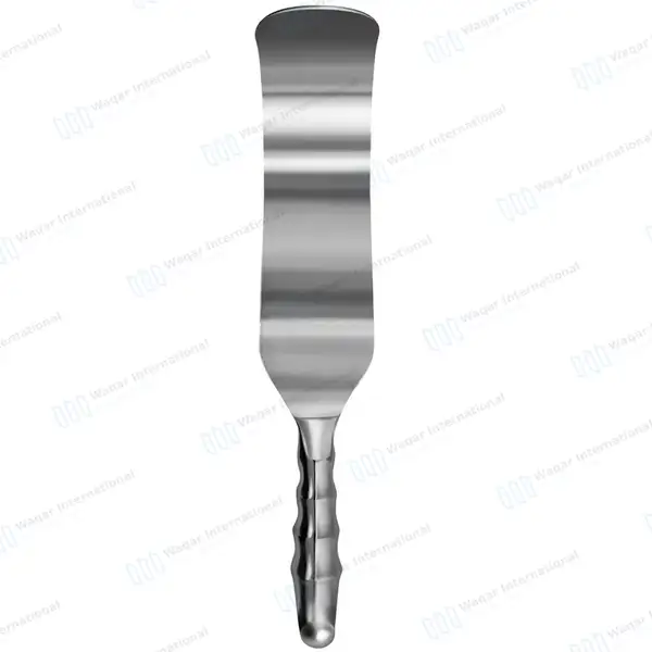 Deaver Retractor 2.5″x12″ with Hollow Grip Handle - surgical instruments manufactured by Waqar International, Sialkot - view 7