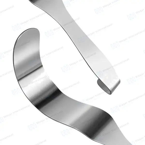 Deaver Retractor 2″ X 13″ with Solid Handle - surgical instruments manufactured by Waqar International, Sialkot - view 5