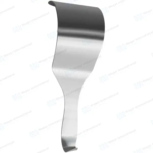 Deaver Retractor 4″ X 13″ with Solid Handle - surgical instruments manufactured by Waqar International, Sialkot - view 6