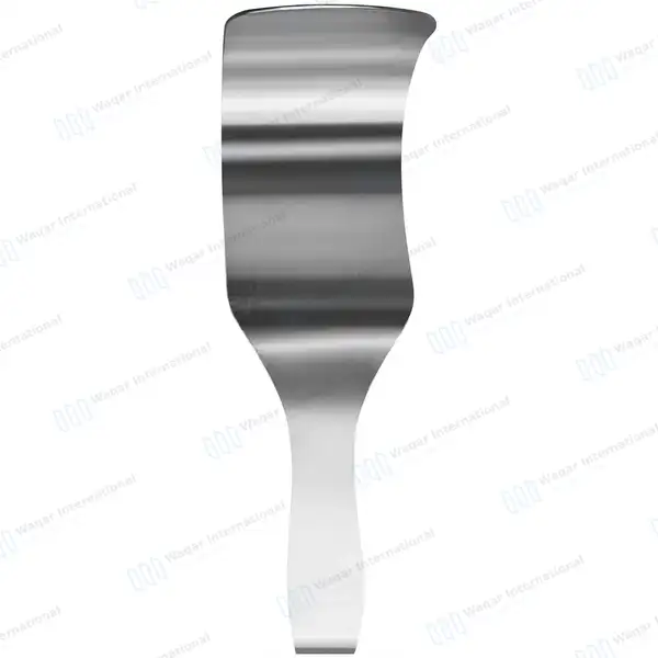 Deaver Retractor 4″ X 13″ with Solid Handle - surgical instruments manufactured by Waqar International, Sialkot - view 7