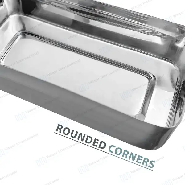 Instrument Box with Cover  8″ X 4″ - surgical instruments manufactured by Waqar International, Sialkot - view 3