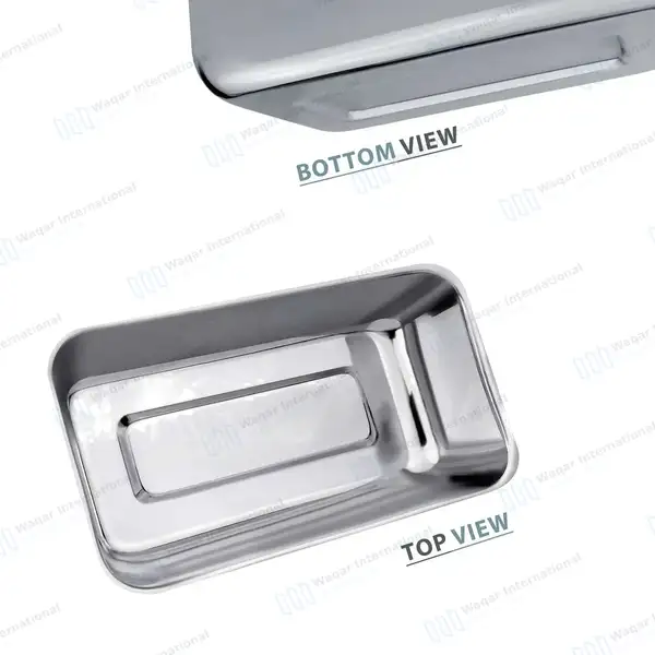 Instrument Box with Cover  8″ X 4″ - surgical instruments manufactured by Waqar International, Sialkot - view 4