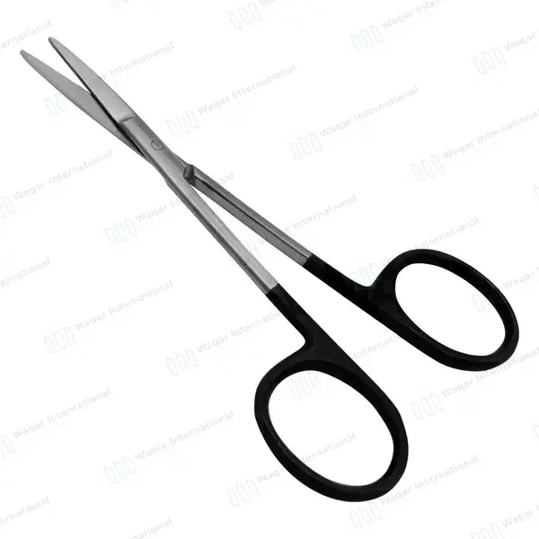 Supercut Iris Scissors 4.5″ Straight - surgical instruments manufactured by Waqar International, Sialkot - view 7