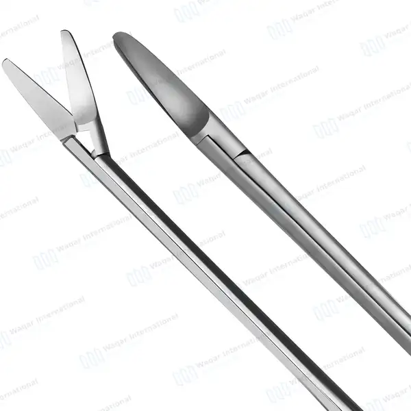 Nasal Sinus Scissors 5.5″ (14cm) Shaft Straight Blade - surgical instruments manufactured by Waqar International, Sialkot - view 7