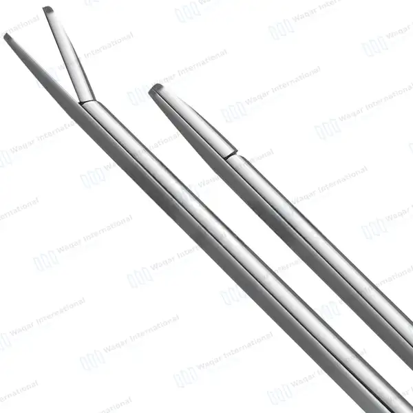 Wilde Blakesley Ethmoid Forceps 5″ Shaft 4x12mm Straight Pointed Fenestrated Cup - surgical instruments manufactured by Waqar International, Sialkot - view 5