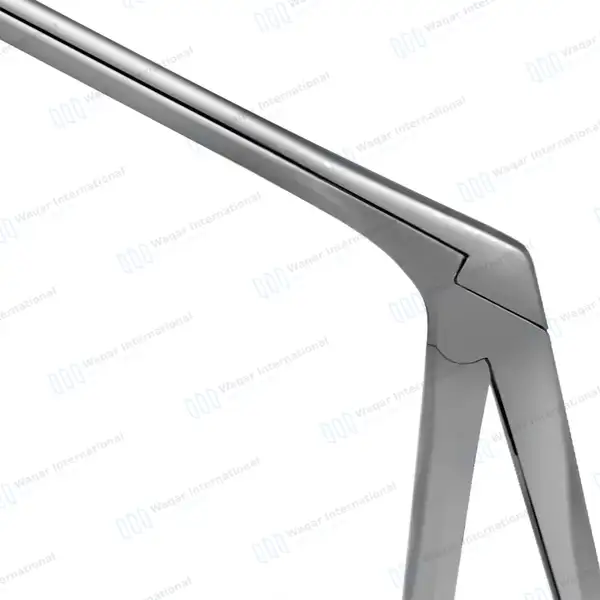Wilde Blakesley Ethmoid Forceps 5″ Shaft 4x12mm Straight Pointed Fenestrated Cup - surgical instruments manufactured by Waqar International, Sialkot - view 6