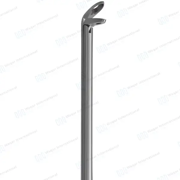 Wilde Blakesley Ethmoid Forceps 5″ Shaft 90° Up 4x12mm Pointed Fenestrated Cup - surgical instruments manufactured by Waqar International, Sialkot - view 2