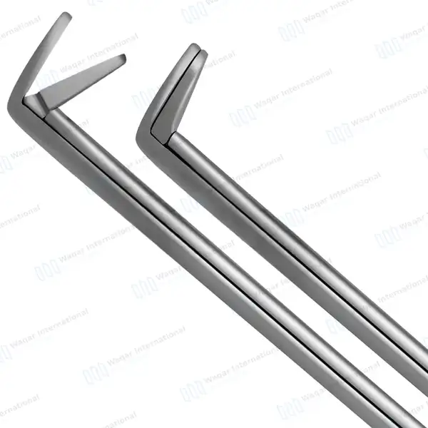 Wilde Blakesley Ethmoid Forceps 5″ Shaft 90° Up 4x12mm Pointed Fenestrated Cup - surgical instruments manufactured by Waqar International, Sialkot - view 5