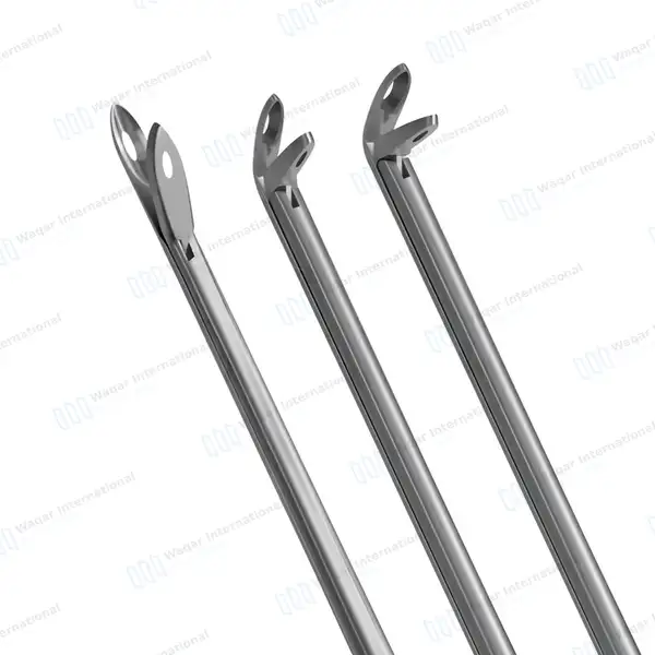 3 Wilde Blakesley Ethmoid Forceps 4x12mm Bite Straight+Angled 45 & 90 Degree Jaws - surgical instruments manufactured by Waqar International, Sialkot - view 4