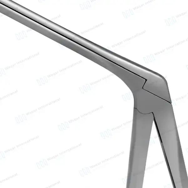 Gruenwald Nasal Forceps 4.5″ Shaft Straight Through-cutting 2.5x12mm Oval Bite - surgical instruments manufactured by Waqar International, Sialkot - view 7
