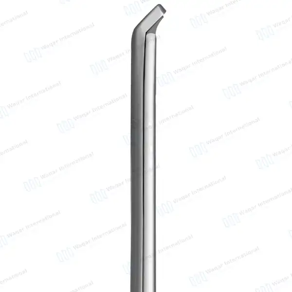 Gruenwald Nasal Forceps 4.5″ Shaft 45º Upward Through-cutting 2.5×12 mm Oval Bite - surgical instruments manufactured by Waqar International, Sialkot - view 5