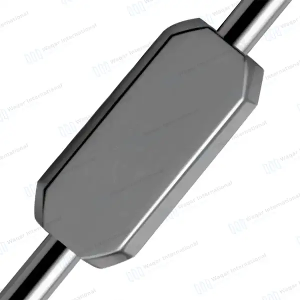 Von Eicken Antrum Cannula 6″ Long Curved 3mm Bulbous Tip - surgical instruments manufactured by Waqar International, Sialkot - view 6