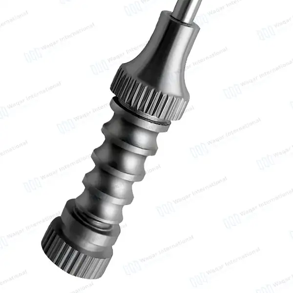 Sinus Suction Tube 6.5” Short Curved 4mm Diameter Bulbous Tip - surgical instruments manufactured by Waqar International, Sialkot - view 7