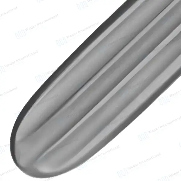 Adson Periosteal Elevator 7.5″ Semi Sharp Curved 10mm Wide - surgical instruments manufactured by Waqar International, Sialkot - view 7