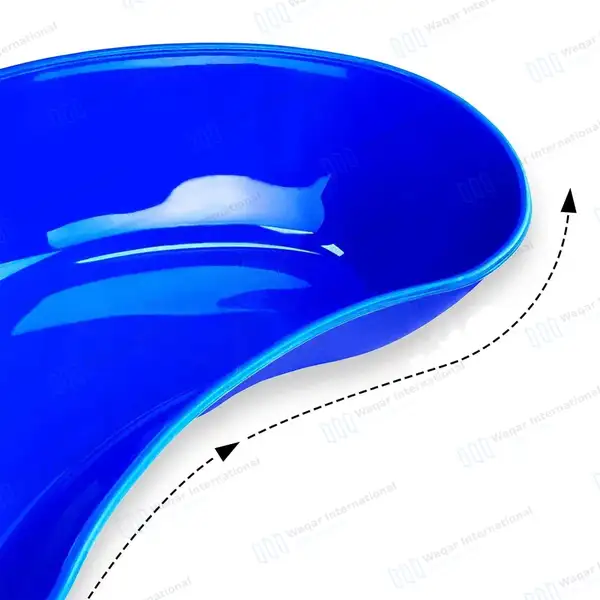 Plastic Emesis Basin 6″ Small - surgical instruments manufactured by Waqar International, Sialkot - view 5