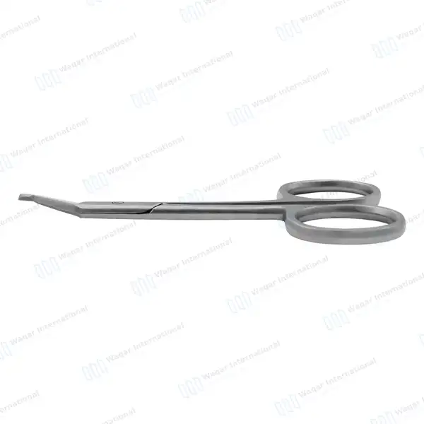Ostomy Scissors Straight 4.5″ Blunt Tips - surgical instruments manufactured by Waqar International, Sialkot - view 6