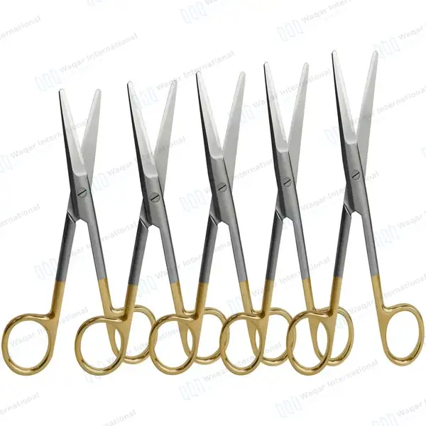 5 TC Mayo Dissecting Scissors Set 5.5″, 6.75″, 8″, 9″, 11″ Straight - surgical instruments manufactured by Waqar International, Sialkot - view 9