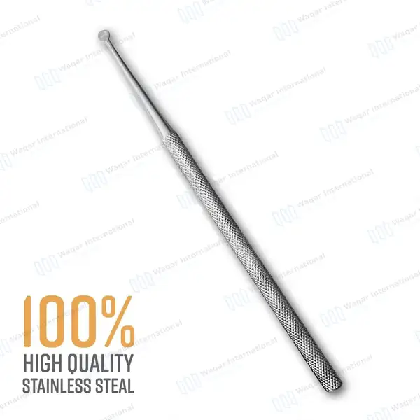 5 Buck Ear Curettes 6.5″ Straight Sharp Size #00, #0, #1, #2, #3 - surgical instruments manufactured by Waqar International, Sialkot - view 5
