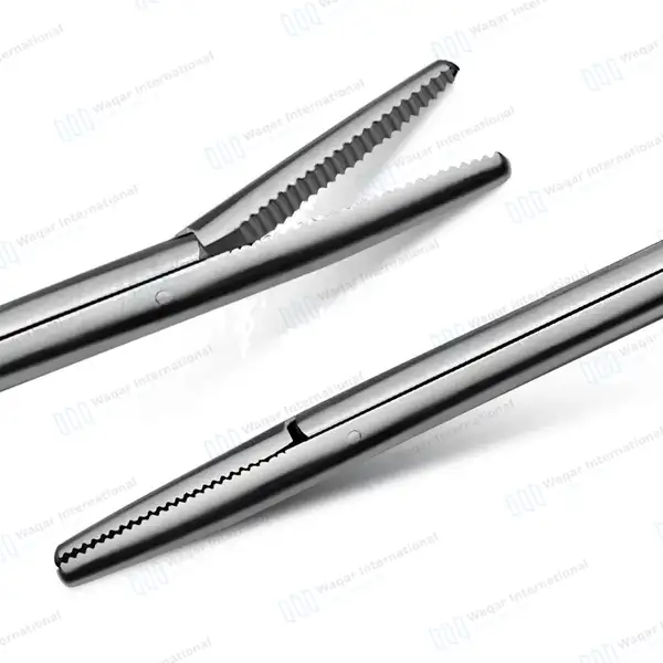 5 Pcs Micro Hartman Alligator 3.5″ Adson Bayonet Ear Loop Curettes Set - surgical instruments manufactured by Waqar International, Sialkot - view 3