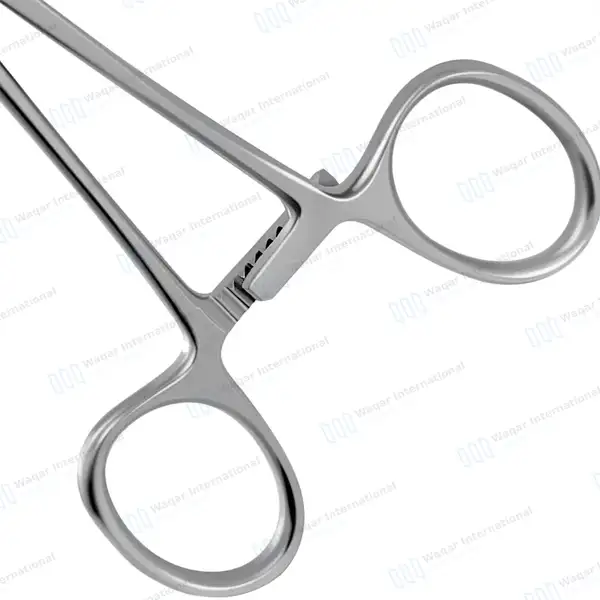 5 Pcs Peers Towel Clamp Forceps 5.75″ Serrated Tips with Grooves - surgical instruments manufactured by Waqar International, Sialkot - view 8