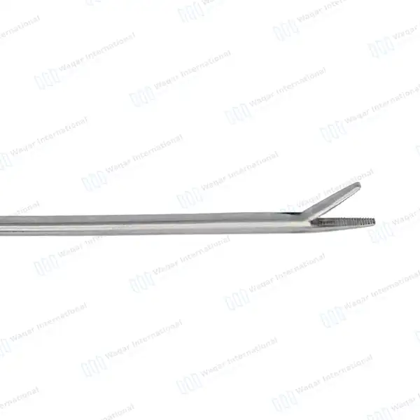 7 Pcs Alligator Ear Forceps Set 3.5″, 5.5″, 6.5″, 8″, 10″, 12″, 14″ Serrated Jaws - surgical instruments manufactured by Waqar International, Sialkot - view 2